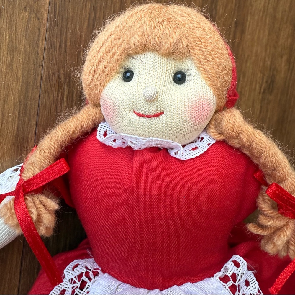 Little Red Riding Hood Topsy Turvy Flip Doll Grandma Stuffed Reversible Storytel - Picture 6 of 10